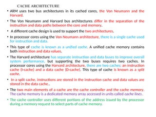 Comprehensive Overview of Cache Memory Architecture and Functionality ...