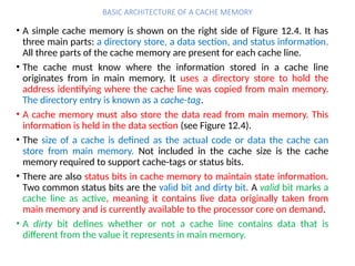 Comprehensive Overview of Cache Memory Architecture and Functionality ...