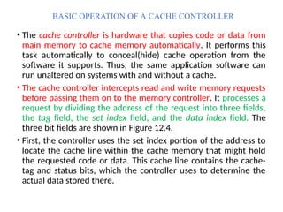Intercept Controller Comprehensive Overview of Cache Memory Architecture and Functionality ...