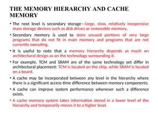Comprehensive Overview of Cache Memory Architecture and Functionality ...