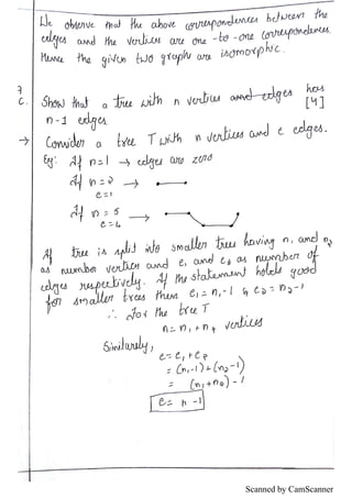 Module 5 dms solved papers | PDF