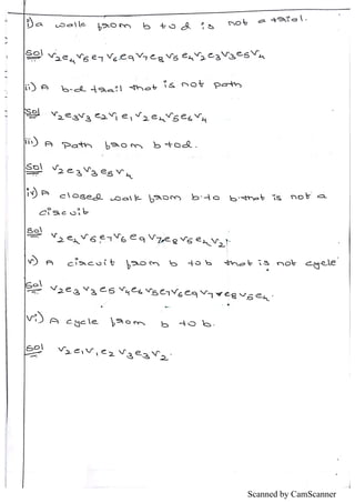 Module 5 dms solved papers | PDF