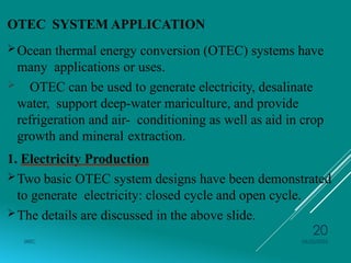 Module-5 Ocean and Tidal energy .pptx