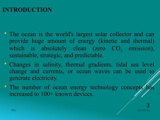 Module-5 Ocean and Tidal energy .pptx
