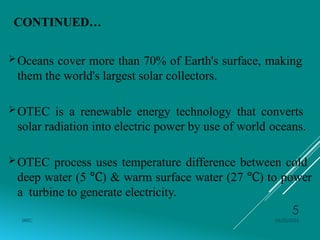 Module-5 Ocean and Tidal energy .pptx