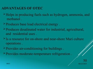 Module-5 Ocean and Tidal energy .pptx