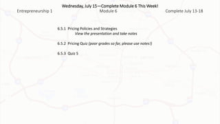 Module 6-assignments | PPTX