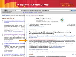 Visibilité : PubMed Central
 