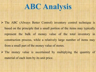 Module :- 8 material management | PPT