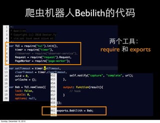 Bebilith


                                  require   exports




Sunday, December 19, 2010
 