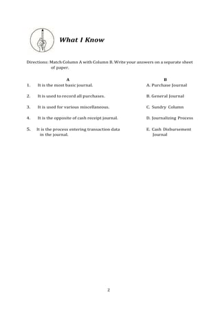 Module fabm1-q4-week-1 | PDF
