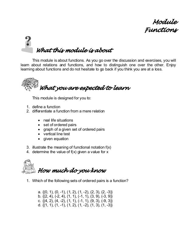 Module Functions Module Functions