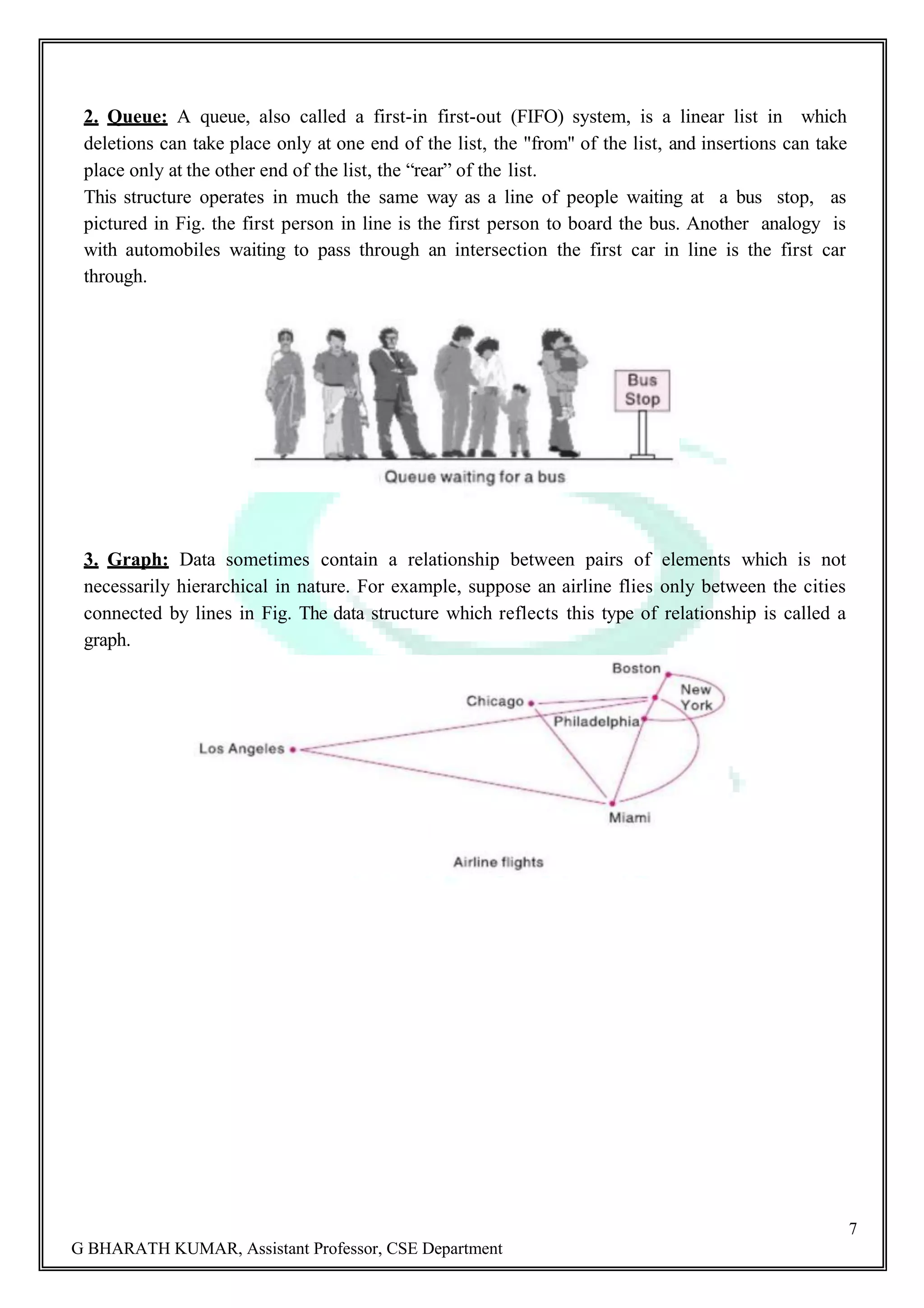 Introduction of Data Structures and Algorithms by GOWRU BHARATH KUMAR | PDF