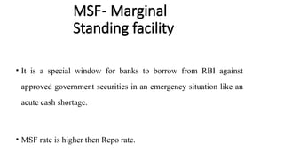 Msf Rate Comprehensive Overview of Indian Banking & Financial System Evolution ...