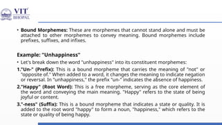 Infix Examples Nlp Comprehensive Overview of Morphology in Computational Linguistics and ...