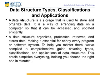 Comprehensive Guide to Data Structures: Types, Classifications, and ...
