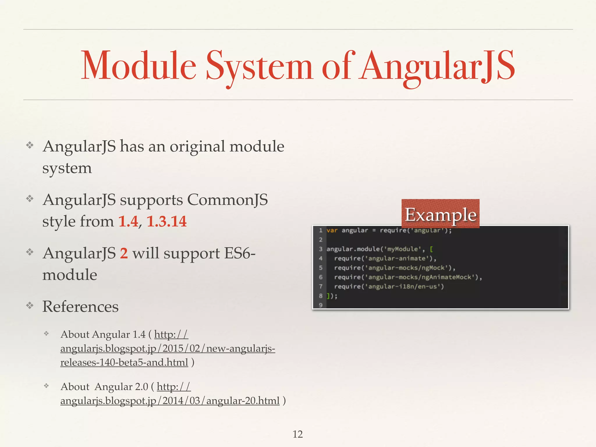 Module System of JavaScript | PPT