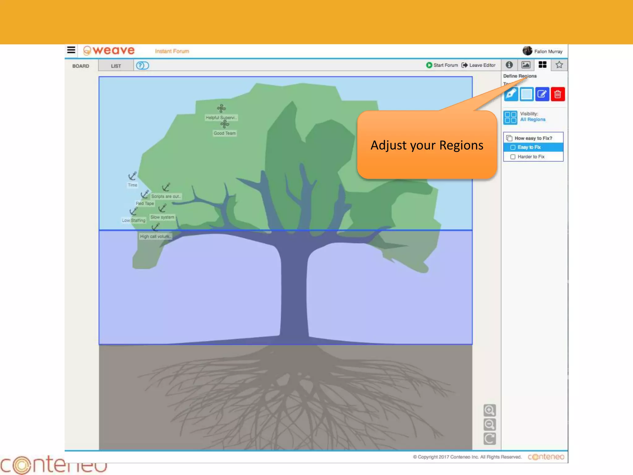 36
Adjust your Regions
 