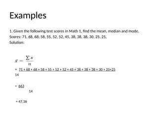 Module 0. REVIEW ON STATISTICS POWERPOINT | PPTX