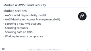 Aws Module 8 Module_00_Course Introduction.pptx Cloud computing | PPTX