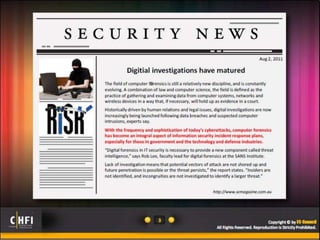 Module 01 computer forensics in todays world