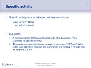 Module01 nuclear physics and reactor theory | PPTX