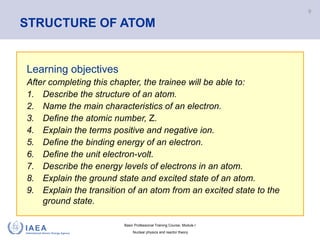 Comprehensive Basic Professional Training in Nuclear Physics and ...