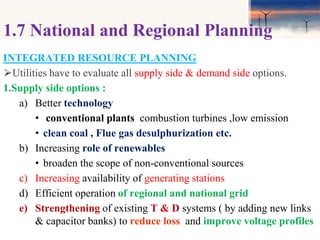 Power system Planning - Basic Techniques | PPTX