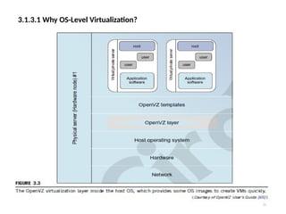 3.1.3.1 Why OS-Level Virtualization?
21
 