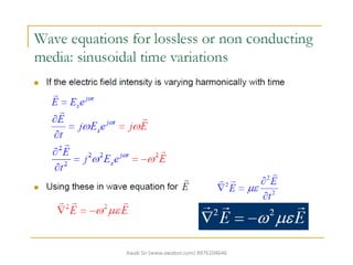 Uniform plane wave equation | PDF