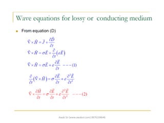 Uniform plane wave equation | PDF