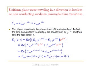Uniform plane wave equation | PDF