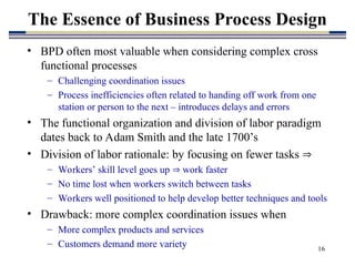 Introduction To Business Process Design A | PPT