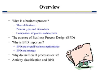 Bd Process Introduction To Business Process Design A | PPT