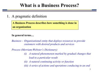 Introduction To Business Process Design A | PPT