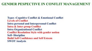 MODULE 04- GENDER PERSPECTIVE IN CONFLICT MANAGEMENT.pptx