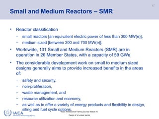 Comprehensive Training on Nuclear Reactor Design and Types | PPTX