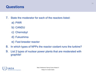 Comprehensive Training on Nuclear Reactor Design and Types | PPTX