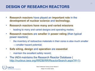 Comprehensive Training on Nuclear Reactor Design and Types | PPTX