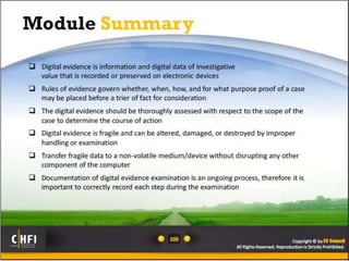 Module 04 digital evidence