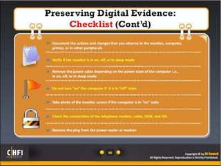Module 04 digital evidence