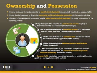 Module 04 digital evidence