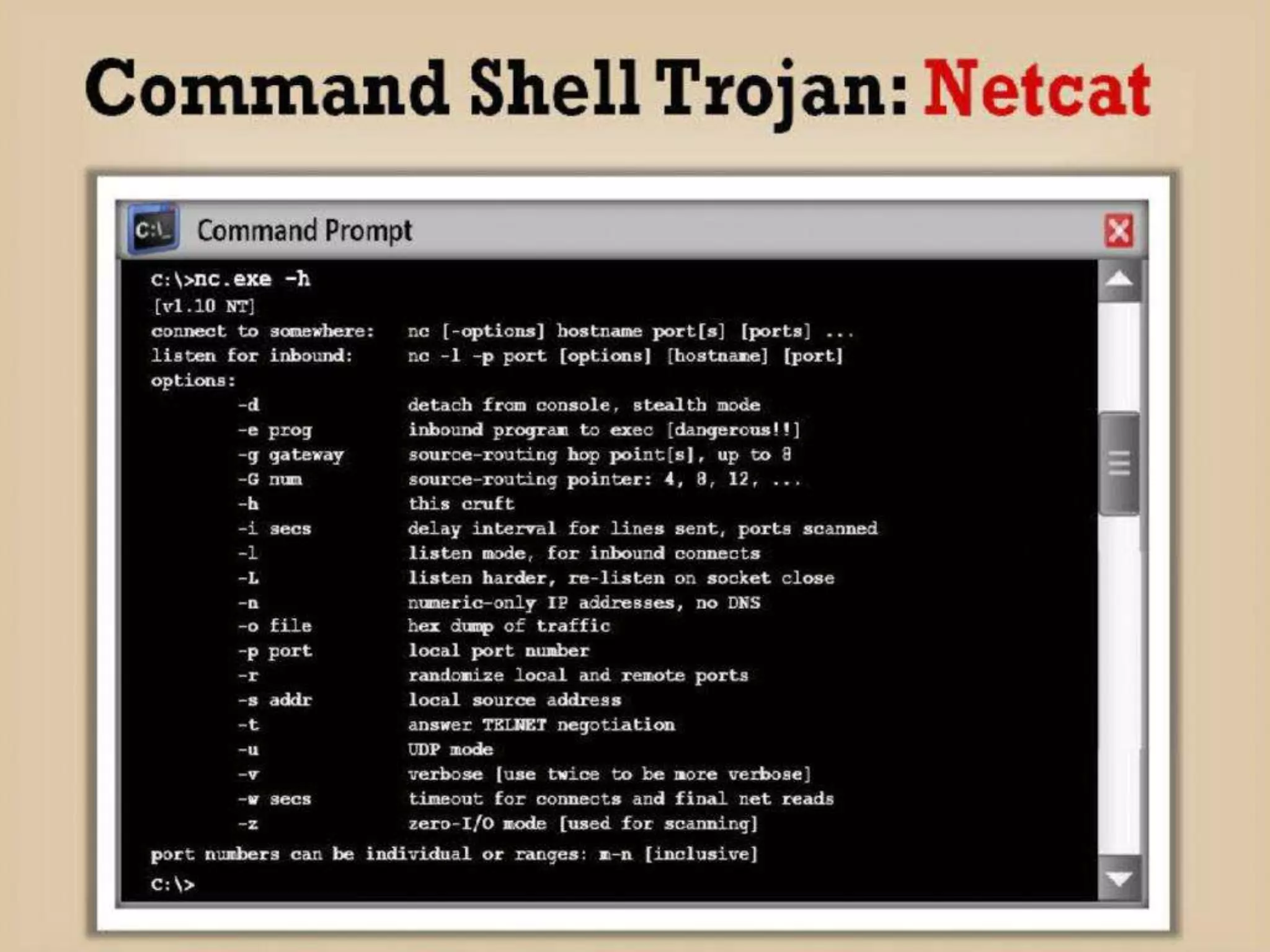 CyberLab CCEH  Session - 6 Trojans and Backdoors