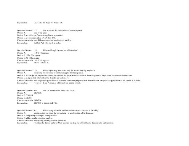 EASA Part-66 Module07 mcq's