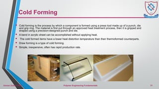 - Processing of Thermoplastics. | PDF