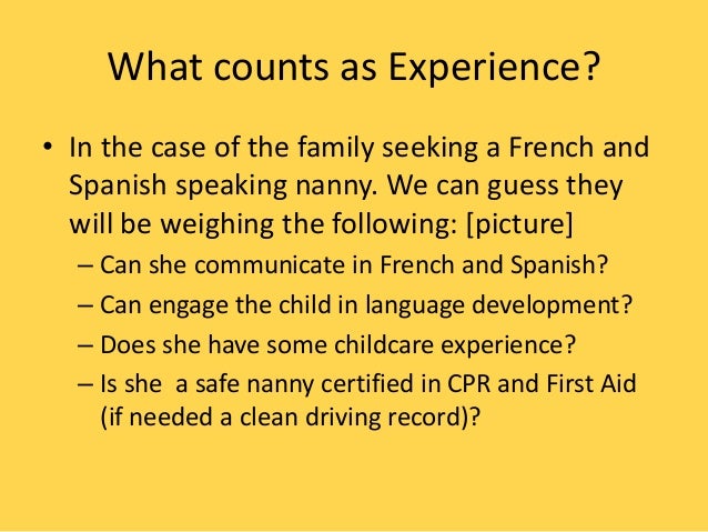 introduction to the 21st century nanny nanny experience