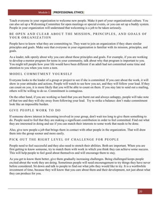 Professional Ethics Module 1 Notes | DOCX