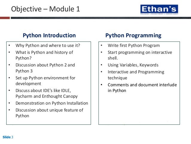 Python Training in Pune - Ethans Tech Pune