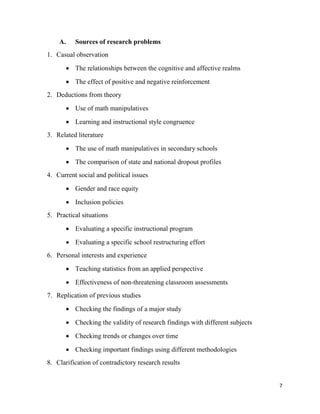 Research Methodology Module-01 | PDF