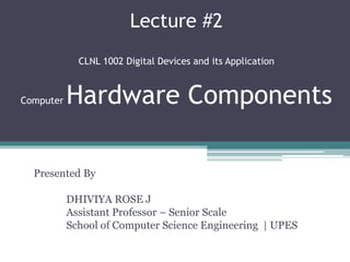 Module 1 - Digital Devices and its Application | PDF